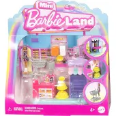 Mattel Set de jeu Barbie mini land - supermarché JCR33