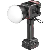 SmallRig 4897 Rc 100b Cob Kit Battery Grip Handle Led Spotlight Argenté