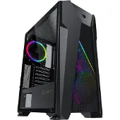 Aqirys Canopus (ATX, mATX, Mini-ITX), Boîtier PC, Noir