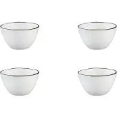 Bjorn Bol Pure Ø12cm - 4 Pièces - Blanc Neige