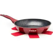 Excelsa Poêle Phoenix 20 Cm Aluminium Rouge