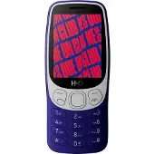 HMD Co-branded 3210 (2024) (2.40", 2 Mpx), Téléphone portable à touches, Bleu