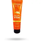 Orgie - gel lubrifiant effet vibrant - saveur pina colada - 100 ml