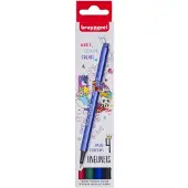 Bruynzeel Fineliner Set 4 Farben (4x)