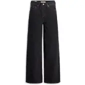 Levi's Jean 'Ribcage Wide Leg ' noir