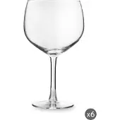 Excelsa Set De 6 Verres à Gin Verre 65 Cl Transparent