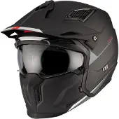 Mt Helmets Streetfighter Sv S Convertible Helmet Noir M