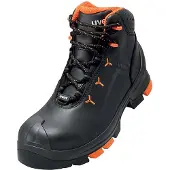 Uvex bottes 2 S3 noir, orange largeur 12 Gr. 51