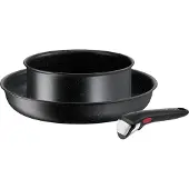 Tefal Ingenio Black Stone Lot De 3 Pièces L3999302