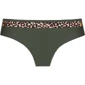 LASCANA Bas de bikini marron / kaki / noir