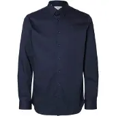Selected Chemise bleu nuit