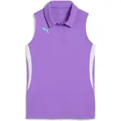 Puma Individual polo sans manches Purple M Femmes Purple M