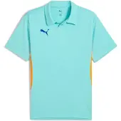 Puma Individual Short Sleeve Polo Bleu XS