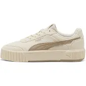 Puma Baskets basses 'Carina Mia' beige clair / beige foncé