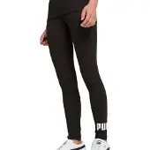 Puma Leggings 'Ess No. 1' noir / blanc
