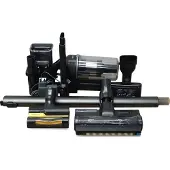 Samsung VS20C85G2TN Aspirateur 2-en-1 Batterie sèche Sans sac Chrome, Noir 2200 Ah