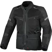 Sonstiges Veste de moto imperméable Macna Captane en tissu, noire, taille S