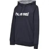 Hummel Sweat de sport marine / blanc