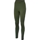 Hummel Cleaa Mid Waist Seamless Leggings Vert XS Femme