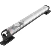 NVent lampe led compacte 550lm capteur 57265, Armoire serveur : accessoires, Noir, Argent