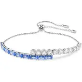 Swarovski Bracelet 'Matrix' bleu / argent