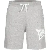 Lonsdale Short de sport pour hommes, coupe classique, couleur gris chiné POLBATHIC, taille XS, marque