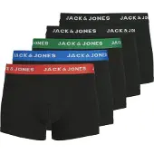 Jack & Jones Boxers 'Chuey' bleu ciel / jade / noir / blanc