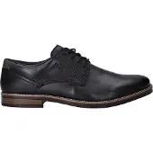 Rieker Chaussures de ville pour hommes, couleur noire, style business