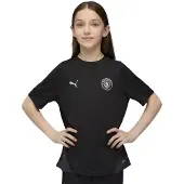 Puma MCFC Training Jersey Jr - noir, Taille:152