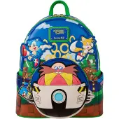 Loungefly Plecak Sonic the Hedgehog 26cm - Premium plecak szkolny i podróżny