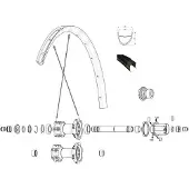 Mavic Crossmax Elite Tubeless Rim Rouge 650B - 27.5´´