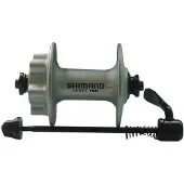 Shimano Hbm475 6b Dsic Front Hub Argenté 36H / 100 mm