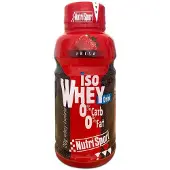 Nutrisport Isolate Whey Protein Strawberry 330ml 12 Units Rouge