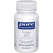 Pure Encapsulations Folate 400 Capsules 90 Units Clair