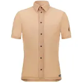 Santini Gravel Technical Short Sleeve Shirt Beige 3XL Homme