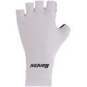 Santini Madss Short Gloves Blanc S