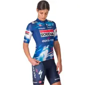 Castelli Competizione 3 Soudal Quick-step 2025 Short Sleeve Jersey Bleu S Femme