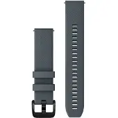 Garmin Quick Release 20 Mm Silicone Strap Argenté