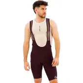 Santini Eroica Vigna Bib Shorts Rouge S Homme