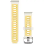 Garmin Bracelet de montre en silicone avec boucle argenté Quick Release