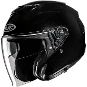 HJC Casque jet I31 Solid Noir L Noir L