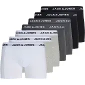 Jack & Jones Solid Boxers 7 Units Blanc XL Homme