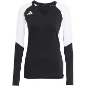 Adidas Maillot 'Quickset Long Sleeve Volleyball' noir / blanc