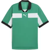 Puma T-Shirt fonctionnel 'TeamClassic' vert / noir / blanc