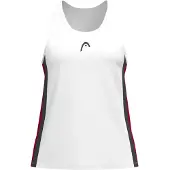 Head Racket Club 25 Sleeveless T-shirt Blanc 128 cm Fille