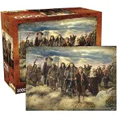 Aquarius The Hobbit: An Unexpected Journey Jigsaw Map 3000 Pieces Puzzle Marron