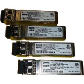HP Msa 16gb Sw Fc Xcvr Sfp+ Transceiver 4 Units Argenté