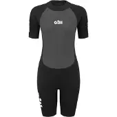 Gill Shorty à Manches Courtes Avec Fermeture éclair Au Dos Pour Femme Pursuit 3/2 Mm