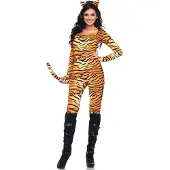 Leg avenue Combinaison 2 pi ces Wild Tigress avec tai