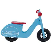 BRN Wooden Fly 50 Balance Bike Bleu Garçon